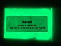 Green Glow in The Dark Multipurpose Pigment Powder 0.5Oz