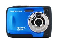 Bell+Howell Splash WP10-BL 16.0 Megapixel Waterproof Digital Camera with 2.4-Inch LCD & HD Video (Blue)
