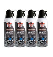 Dust-Off Compressed Gas Duster, Pack of 4 (.2 Case(4 Pack))