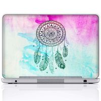 Meffort Inc 15 15.6 Inch Laptop Notebook Skin Sticker Cover Art Decal (Included 2 Wrist pad) - Dream Catcher