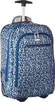 Baggallini Wheeled Laptop Backpack, Blue Prism