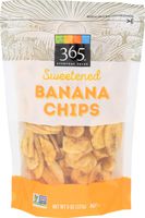 365 Everyday Value, Sweetened Banana Chips, 8 oz