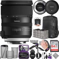 Tamron SP 24-70mm f/2.8 Di VC USD G2 Lens for Nikon F + Tamron Tap-in Console with Altura Photo Advanced Accessory and Travel Bundle