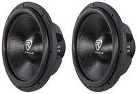 (2) Rockville W15K6D2 V2 15" 8000w Car Subwoofers Dual 2-Ohm Subs CEA Compliant
