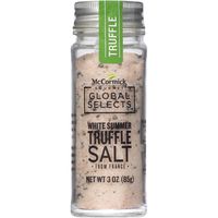 McCormick Gourmet Global Selects White Summer Truffle Salt from France, Naturally Flavored, 3 Ounce