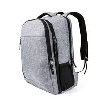 NeverXhale Smokepack Travel Laptop Backpack with 3 Removable Padded Compartments - Gray