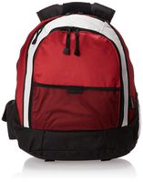 World Traveler Evolution 15.6 Inch Laptop Backpack, Red/Gray, One Size