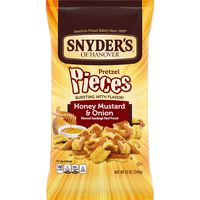 Snyder's of Hanover Pretzel Pieces, Honey Mustard & Onion, 12 Ounce Bag