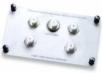 Legrand - On-Q VM1000 1X4 Enhanced Passive Video Splitter/Combiner