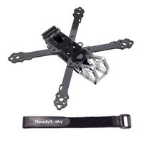 Readytosky KT230 230mm FPV Racing Drone Frame Carbon Fiber 5 inch Quadcopter Frame + Lipo Battery Strap