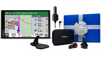 DriveSmart 65 & Traffic "Beat Yesterday" Gift Box Bundle | +Dashboard Friction Mount, PlayBetter USB Car/Wall Adapters & Hard Case | 2019 Model, Traffic Avoidance | GPS Vehicle Navigator