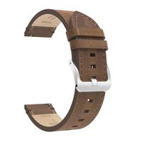 BaiHui Quick Release Leather Watch Band - Top Leather Watch Band Compatible for Samsung Galaxy Watch,Choice of Width 20mm, 22mm Watch Strap for Men and Women