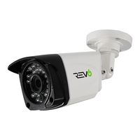 REVO America Aero HD 1080p Indoor/Outdoor Bullet Camera, White/Black (RACBS30-1)