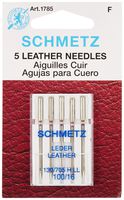 Euro-Notions Schmetz Leather Machine Needles, Size 16/100 5/Pkg