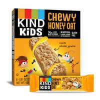 KIND Kids Granola Chewy Bar, Honey Oats, 48 count (8 pack of 6 x 0.81 oz )