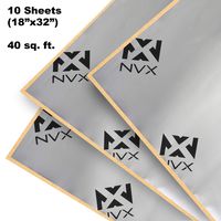 NVX Professional Grade 90mil Sound Deadening (Silver, 40sqft)