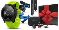 Garmin Forerunner 935 (Tri-Bundle) Gift Box | Includes HRM Tri & Swim Chest Straps, Extra Watch Band, HD Screen Protector Film, PlayBetter USB Car/Wall Adapters, Protective Case | GPS Running Watch