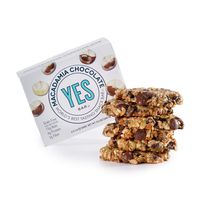 Yes bar - Macadamia Chocolate - (6Count) Plant Based Protein, Decadent Snack bar - Vegan, Paleo, Gluten Free, Low Sugar, Healthy Snack, Breakfast, On-The-Go, for Kids & Family