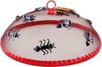 Palais Essentials Mesh Screen Food Cover Dome 12" Inch - Outdoor Picnic Food Cover Net (Ant)