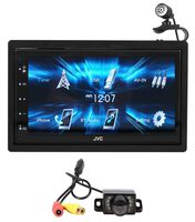 JVC KW-M150BT 6.8" Car Monitor Digital Media Bluetooth Receiver USB/MP3+Camera