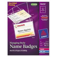 Avery Laser, Inkjet Print Laser/Inkjet Badge Insert