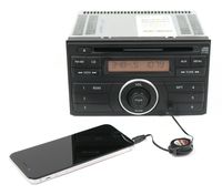 1 Factory Radio Receiver AM FM CD Face Code CY19G Compatible with 2012-2014 Nissan Versa Part Number 28185 3AN0A