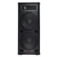 Nady PPAS-215+ / Full Range 2-Way Powered PA speaker / 200W class AB amp / 2 x 15" woofers/Tolex covered with carrying handles