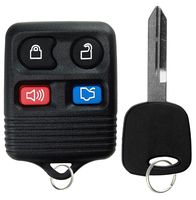 KeylessOption Keyless Entry Remote Control Fob Uncut Blank Car Ignition Key For CWTWB1U345, GQ43VT11T