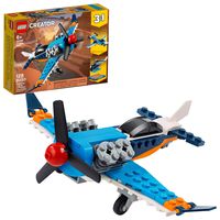 LEGO Creator 3in1 Propeller Plane 31099 Flying Toy Building Kit, New 2020 (128 Pieces)