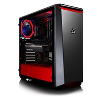 CLX TGMSETRTH8A15BR Set Tower Desktop, Black/Red