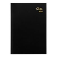 Letts 2020 Principal Daily Planner, Black, 8.25 x 5.875 inches (C10XBK-20)