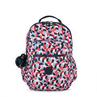 Kipling Seoul Go Large Printed Laptop 15" Backpack Forever Tiles 1