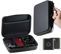 Navitech Charcoal Grey Heavy Duty Rugged Slim Line Action Cam Case/Cover Compatible with The New 4GEE Capture CAM & 4GEE Action Cam