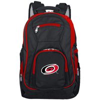 NHL Carolina Hurricanes Colored Trim Premium Laptop Backpack