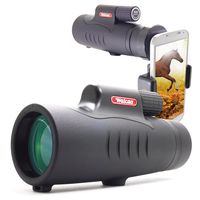Walcaa 8x42 High Definition Monocular Telescope Scope with Smartphone Adapter for Adults - BAK4 Prism, Waterproof Fog-Proof Shockproof, for Bird Watching, Hunting, Wildlife