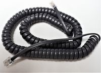 50 Pack of Gray 12' Ft Handset Cords for Cisco IP Phone 7800 7900 8800 SPA Series 7940 7941 7942 7945 7960 7961 7962 8811 8841 8851 SPA303 SPA508G SPA525G2 Coil Curly Charcoal Lot by DIY-BizPhones