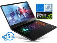 ASUS TUF FX705GM Laptop, 17.3" FHD Display, Intel Core i7-8750H Upto 4.1GHz, 16GB RAM, 128GB NVMe SSD + 1TB HDD, NVIDIA GeForce GTX 1060, HDMI, Wi-Fi, Bluetooth, Windows 10 Pro