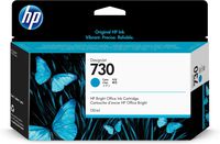HP 730 Original Ink Cartridge - Cyan - Inkjet