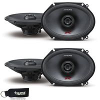 Alpine R-S68 Bundle - Two pairs of R-S68 6x8/5x7 Inch Coaxial 2-Way Speakers