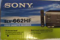 Sony SLV-662HF Hi-Fi Stereo VHS Video Cassette Recorder Player Adaptive Control