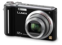 Panasonic Lumix DMC-ZS1 10MP Digital Camera with 12x Wide Angle MEGA Optical Image Stabilized Zoom and 2.7 inch LCD (Black)