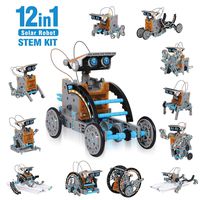 CIRO solar robot kit 12 in 1 educational STEM learning science building toys for kids age 8-12