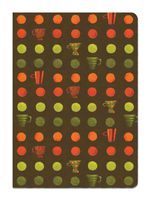 Tree-Free Greetings 805866722819 Eco Journal, 5.5 x 7.5 Inches, 160 Ruled Pages with Flexi Cover and Contemporary Teacups Art by Debbie Mumm (72281)