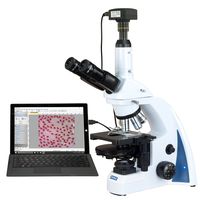 OMAX 40X-3000X 14MP USB3.0 Digital Quintuple Infinity Plan Phase Contrast LED Kohler Lab Microscope