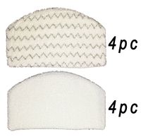 AI-Vacuum Bissell Microfiber Power Steamer Mop Pad Fits 1940A, 1940Q, 1940T, 1940W, 19402, 19404,19408, 1440 Series (8)