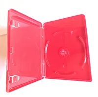 25PCS PS3 GAME REPLACEMENT CASE W/SLEEVE, RED