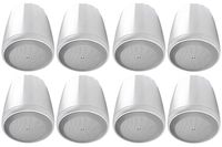 8 JBL Control 65P/T-WH 5.25" 70v White Pendant Speakers for Restaurant/Bar/Cafe