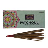 raajsee Incense Sticks Patchouli 100 gm Pack-100% Pure Organic Natural Hand Rolled Free from Chemicals-Perfect for Church,Aromatherapy,Relaxation,Meditation,Positivity & Sensual Therapy 100 GMS Pack