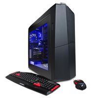 CYBERPOWERPC Gamer Xtreme GXi860 w/Intel i7-6700 3.4GHz CPU, 16GB DDR4, AMD RX 480 4GB, 2TB HDD, 24X DVD+-RW & Win 10 Home 64-Bit