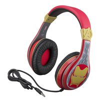Kids Headphones for Kids Avengers Endgame Adjustable Stereo Tangle-Free 3.5Mm Jack Wired Cord Over Ear Headset for Children Parental Volume Control Kid Friendly Safe Great for School Home Travel